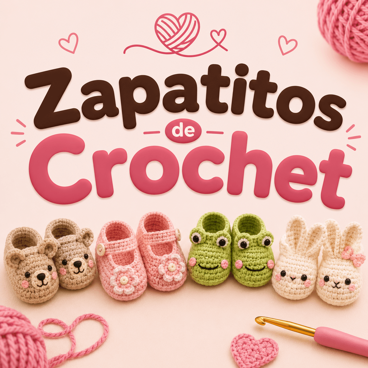 Zapatitos de Crochet