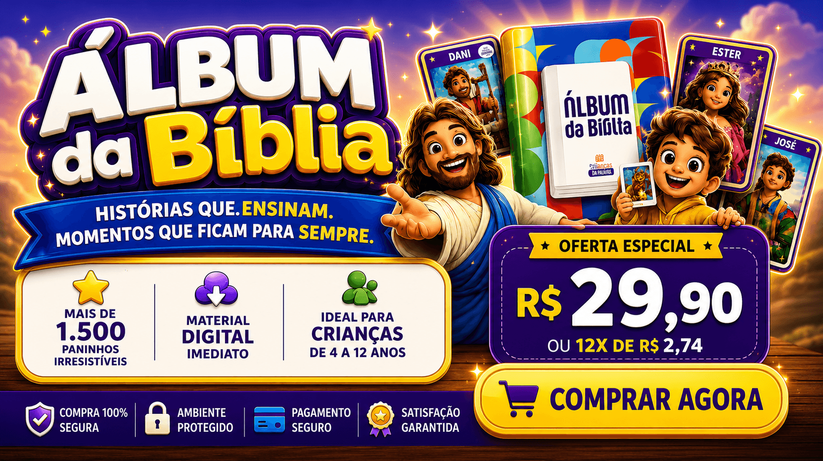 Banner Biblia Creativa Kids